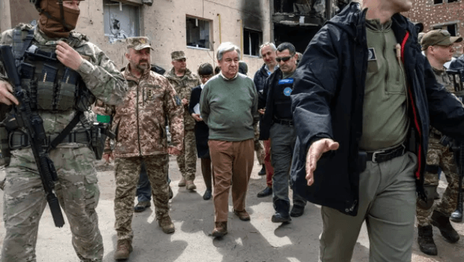 Quterreş Ukraynada: “O dağıdılmış evdə öz ailəmi, nəvələrimi təsəvvür edirəm...”