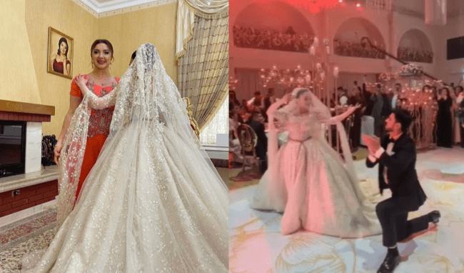 “50 min ziyana düşmək xoşbəxtlikdir" - Şairə oğlunun dəbdəbəli toyundan danışdı