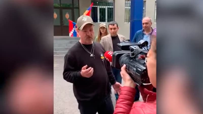 İlham Əliyevin adını çəkdi, Paşinyan onu həbs etdi (VİDEO)