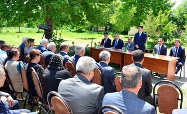 Seymur Orucov səyyar qəbul keçirdi (FOTO)