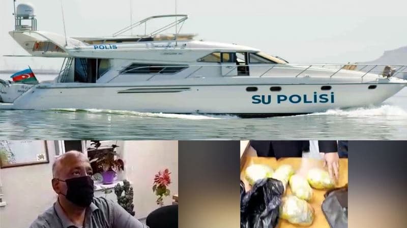Su polisindən əməliyyat: külli miqdarda narkotik keçirilməsinin qarşısı alınıb (VİDEO)