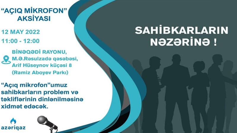 “Azəriqaz” sahibkarlarla növbəti görüşünü Binəqədidə keçirəcək