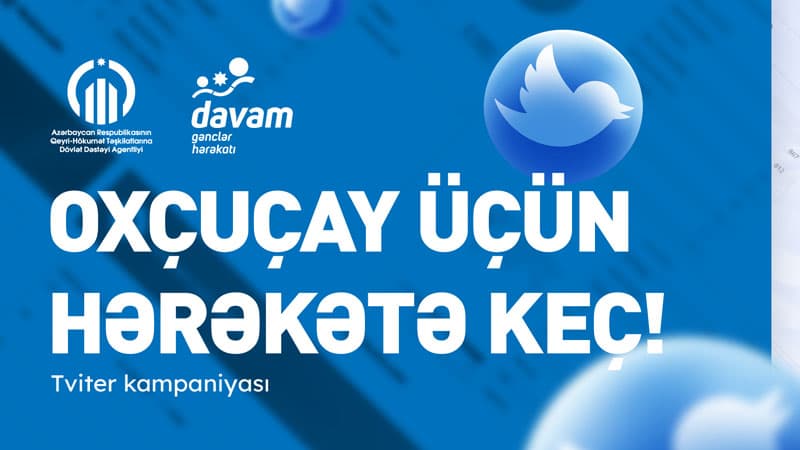 "Davam" Oxçuçayla bağlı sosial media kampaniyası həyata keçirdi (FOTO)