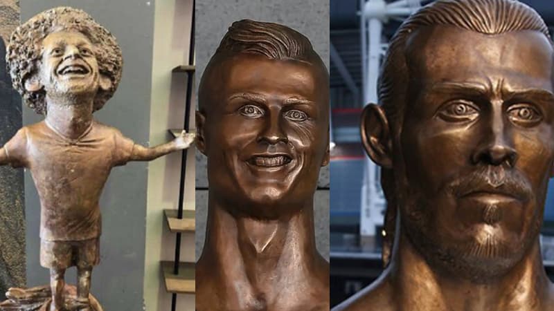 Məşhur futbolçuların ən bərbad heykəlləri (FOTO)