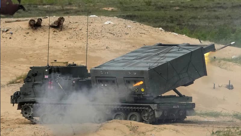Britaniya Ukraynaya M270 reaktiv yaylım atəşi sistemləri göndərəcək