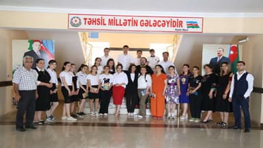 QHT təhsil üçün ucqar kəndlərə səfərlərə başladı - YENİ LAYİHƏ (FOTO)