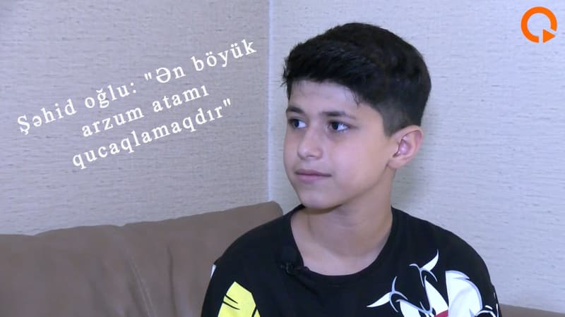 Teatrda komik rol oynamaq istəyən şəhid oğlu: “Dostları güldürən mənəm” (VİDEO)