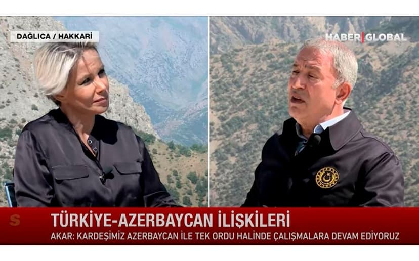 Hulusi Akar: "Türkiyə Azərbaycanla bir ordu halında fəaliyyət göstərir" (VİDEO)