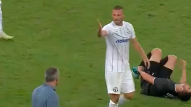 Qurban Qurbanov "Sürix"in futbolçusu ilə insident yaşayıb