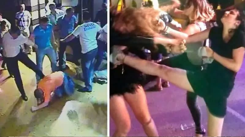 Polşalı turistlər Ukrayna mübahisəsinə görə Türkiyədə rusları döydü