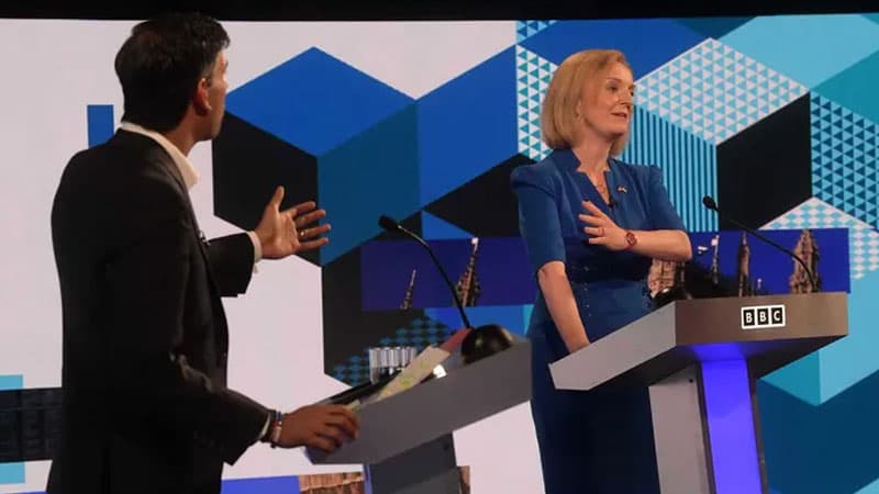 Britaniyada namizədlərinin ilk debatında qarşılıqlı ittihamlar səsləndi