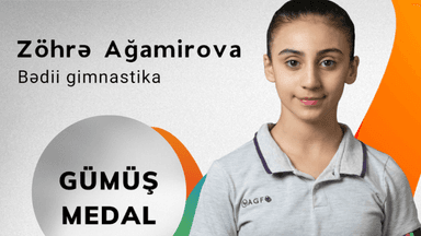 İslamiada: Azərbaycan gimnastı gümüş medal qazanıb
