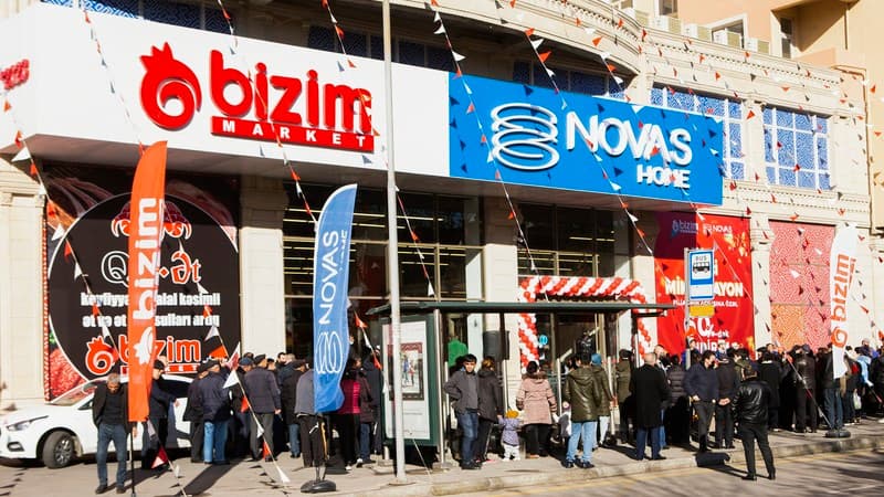 Məşhur market şəbəkələri birləşdi: "Bizim market", "Novas Home", "Bolmart", "Grandmart" və "Megastore"...