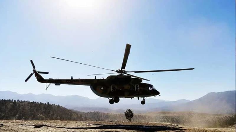 Pakistanda hərbi helikopter qəzaya uğradı: ölən 6 nəfərdən ikisi generaldır