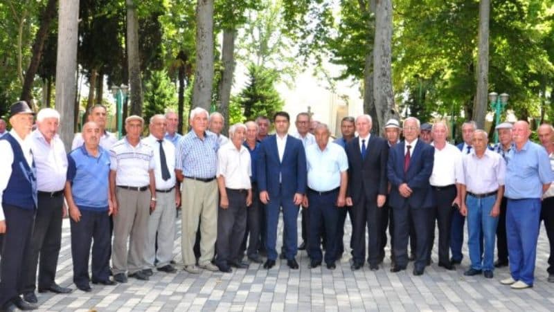 Ağstafada ağsaqqallarla növbəti görüş keçirildi (FOTOLAR)