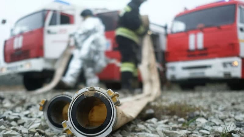 Bələdiyyə binasında yanğın oldu