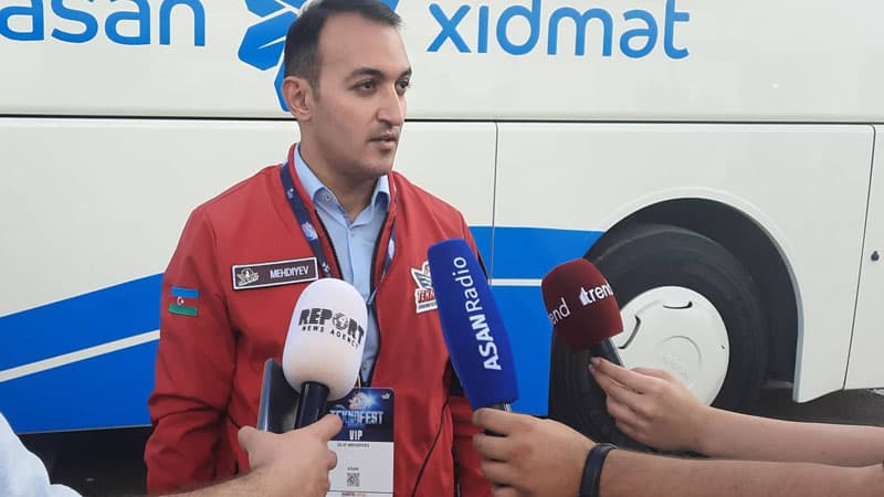 "ASAN Xidmət" Türkiyədə fəaliyyət göstərir, "Teknofest"də ABAD-ın stendi açılıb (FOTOLAR)