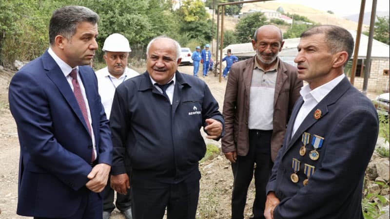 "Azəriqaz" rəhbəri aparılan işlərlə tanış oldu (FOTO)