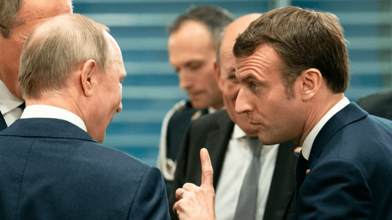 Makrondan çağırış: Putinə təzyiqi artırın
