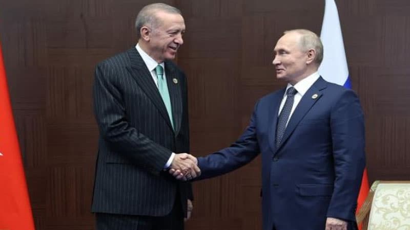 Astanada Rusiya ilə Türkiyə prezidentlərinin görüşü başa çatdı (YENİLƏNİB)