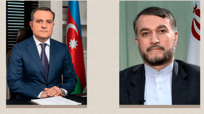 Azərbaycan və İran XİN başçıları regionda yaranmış vəziyyəti müzakirə ediblər