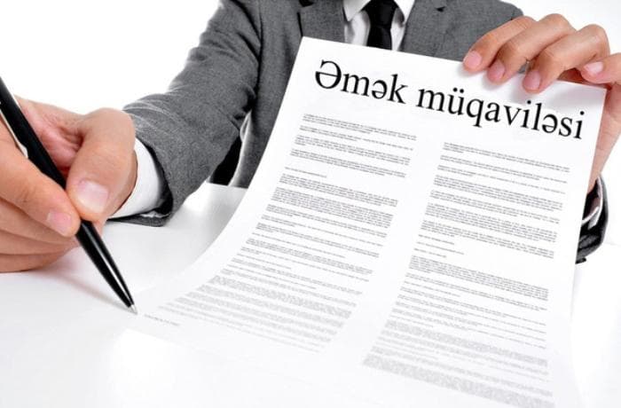 Əmək müqavilələrinin sayı azaldı