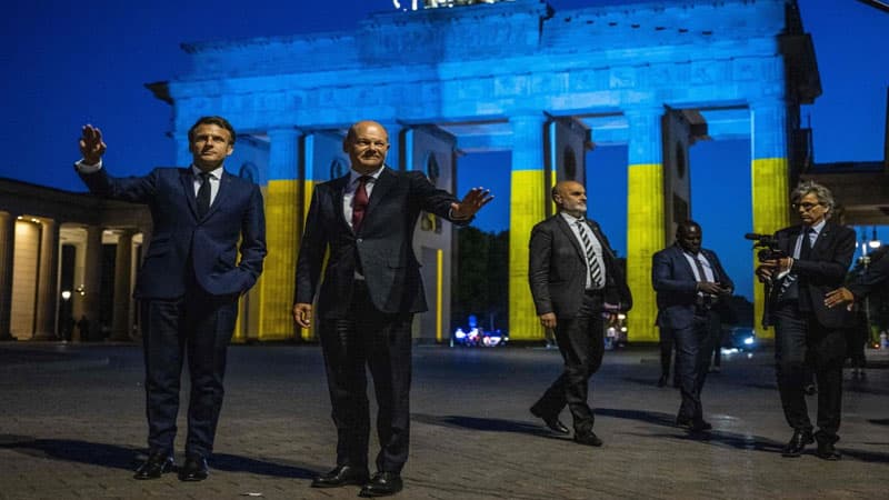 Ukraynadakı müharibə Fransa və Almaniya arasında münasibətləri pisləşdirib