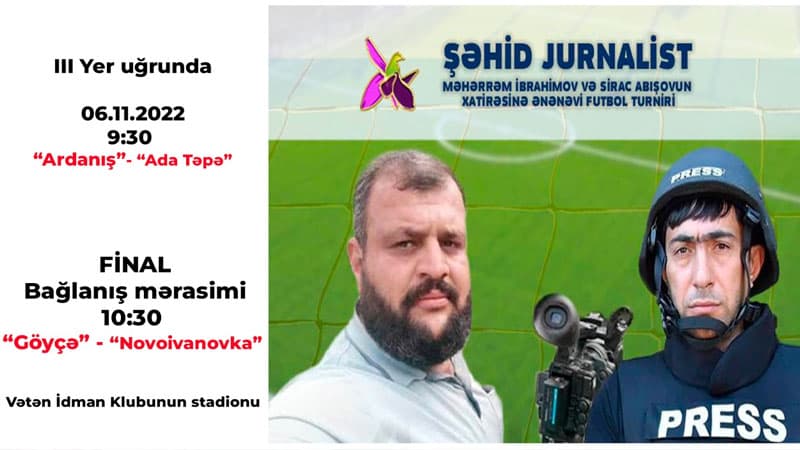 Şəhidlərin xatirəsinə keçirilən futbol turniri başa çatır (FOTO)