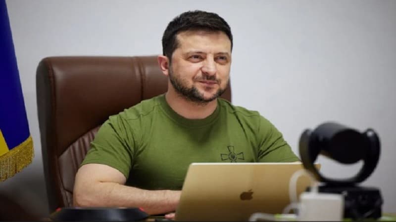 Zelenski Xersondan video paylaşdı
