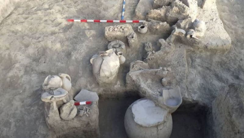 Qaxda antik dövrə aid əşyalar aşkarlandı (FOTO)