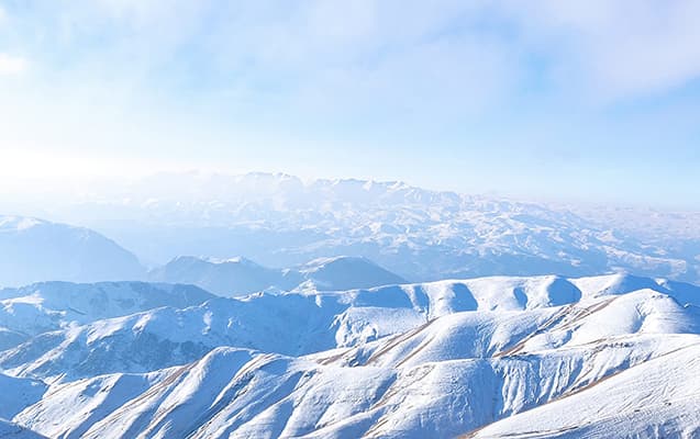 Murovdağdan qarlı görüntülər... (FOTOLAR)