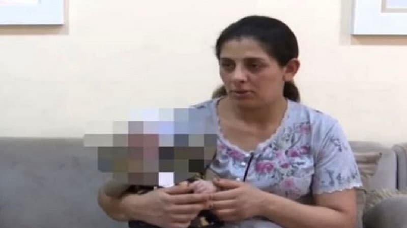 Bakıda küçəyə atılan üç aylıq körpənin anası danışdı (VİDEO)