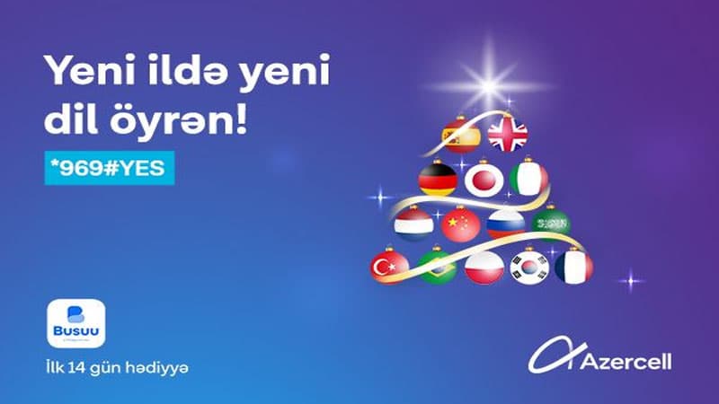 Yeni ildə yeni dil öyrən! (R)