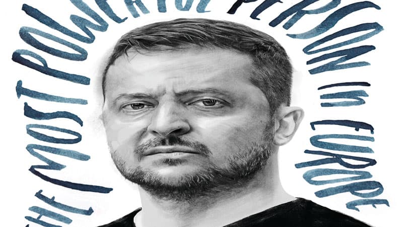 “Politico” Zelenskini ən nüfuzlu avropalı, Putini isə ilin uğursuzu seçdi