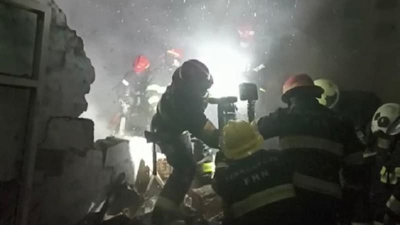 Bakıda evdə partlayış - Yaralılar var (FOTO/VİDEO)