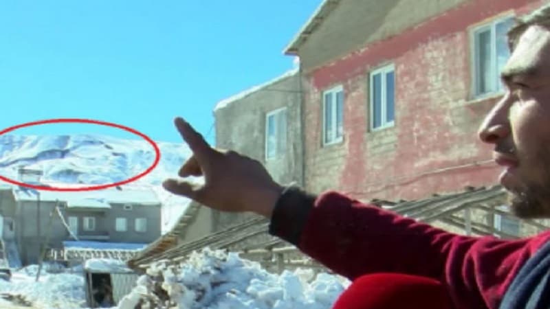 Malatyada zəlzələ dağı ikiyə ayırıb: İçindən alov topunun çıxdığını deyənlər var (VİDEO)