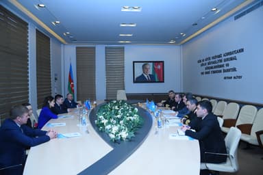 Dövlət Dəniz və Liman Agentliyində Qazaxıstan nümayəndə heyəti ilə görüş keçirildi (FOTO)