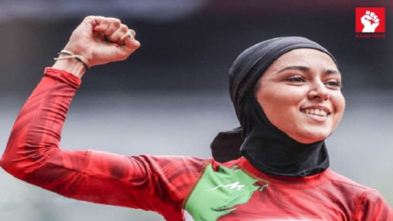 İranlı idmançı ölkəsinin himnini oxumaqdan imtina etdi (FOTO)