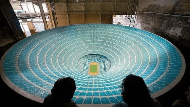 1 milyon tamaşaçı tutumuna malik stadion harada tikilə bilər?
