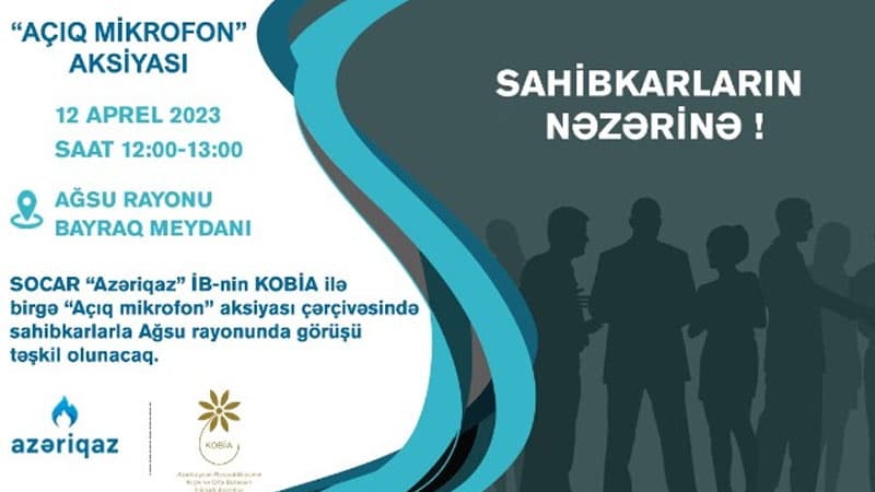 Sahibkarlarla növbəti görüş Ağsu rayonunda keçiriləcək