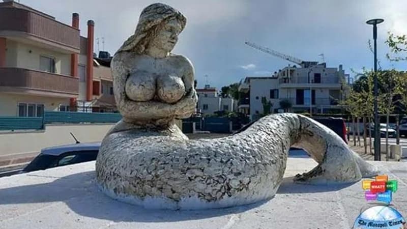 Qadın heykəli qalmaqala səbəb oldu: "Çox təxribatçıdır" (FOTO)