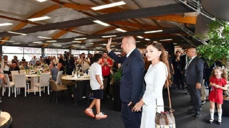 Prezident və birinci xanım Azərbaycan Qran-Prisini izləyib (YENİLƏNİB)
