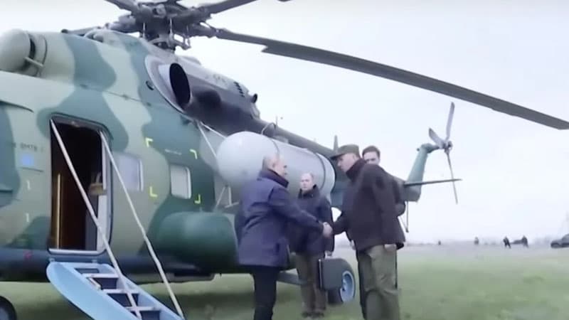 Putin Ukraynada: Sosial şəbəkələr "bunker" səfərindən qaynayır (FOTO)