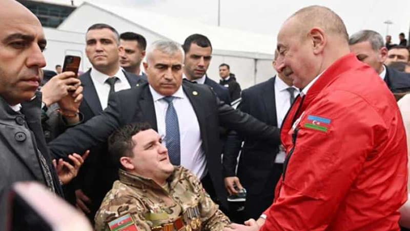 Prezidentin qucaqladığı qazi kimdir? - "Mehriban xanım dedi ki..." (VİDEO)