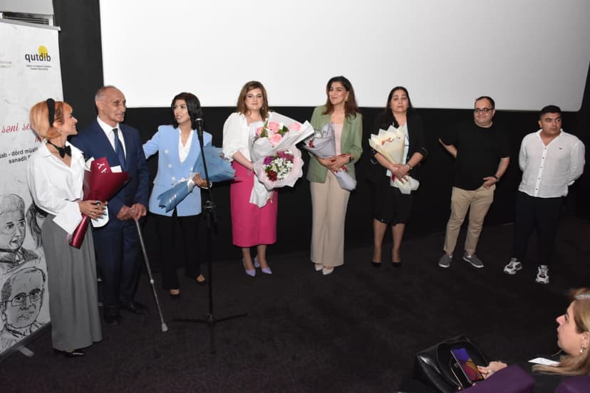 "Mən səni sevirəm, müəllim" filmi təqdim olundu - Bu, Azərbaycan müəlliminə bir təşəkkür idi (FOTO)