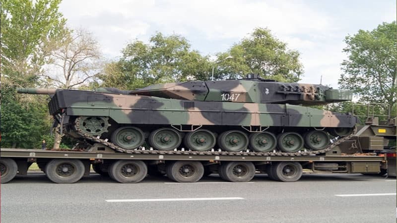 Almaniyadan Ukraynaya onlarla "Leopard" tankı gətirildi