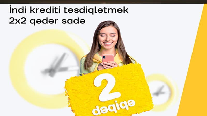 Yelo Bank-dan 2 dəqiqəyə kredit! (R)