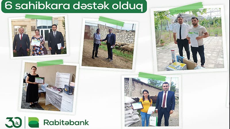 Rabitəbank vətəndaşlara şəxsi biznesini qurmağa dəstək oldu (R)