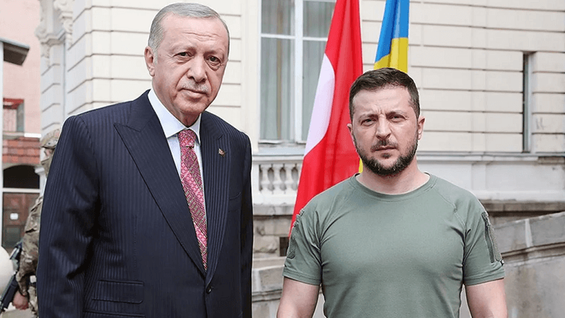 Ərdoğan və Zelenski görüşdü