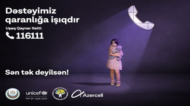 Altı ay ərzində Uşaq Qaynar Xəttinə 2300-ə yaxın müraciət daxil olub (R)